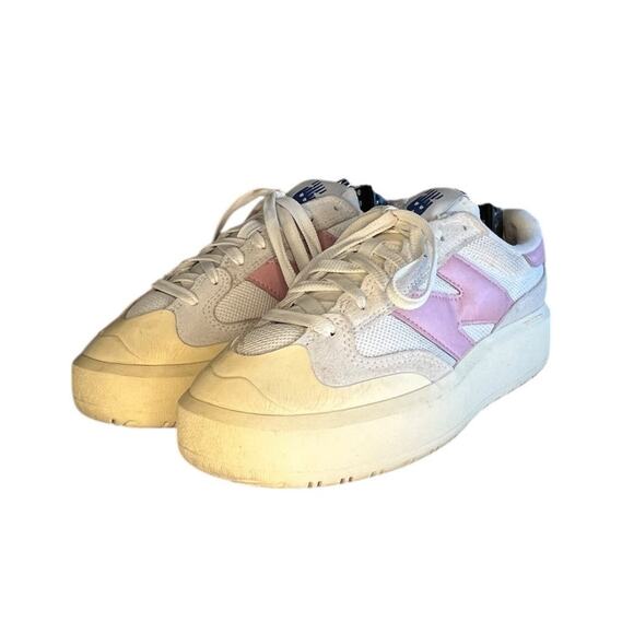 Womens New Balance CT302 "Sea Salt/Hazy Pink" Casual Sneakers Size 6 - Picture 2 of 6